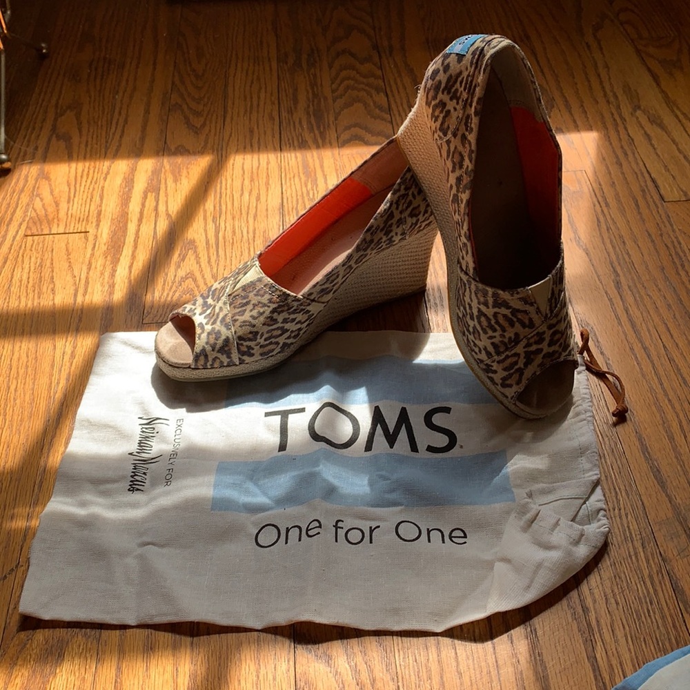 TOMS Wedges- Neiman Marcus Exclusive